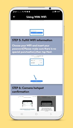 X5 mini camera guide Screenshot 2