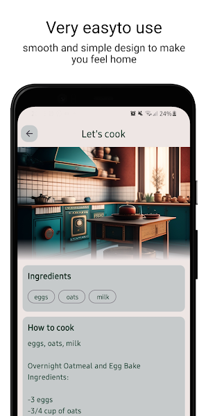 Recipify: make recipes with AI Screenshot 1