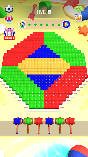 Block Sort: Logic Hammer Screenshot 2