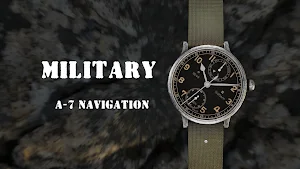 Military Watch Face 06 Screenshot 1