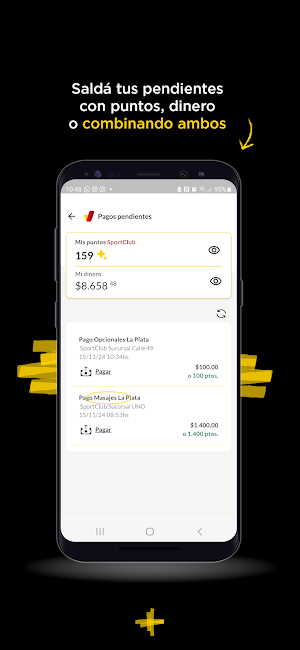 PayClub Screenshot 2