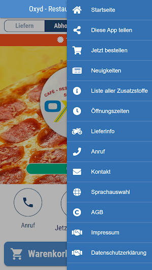Oxyd Restaurant Sportsbar Cafe Screenshot 2