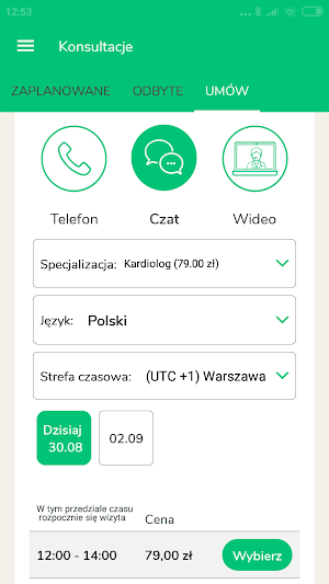 Telemedico Screenshot 2