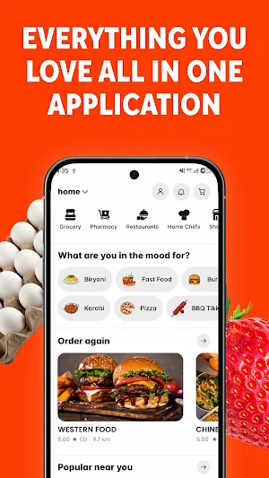 Snabb: Food & Grocery Delivery Screenshot 1