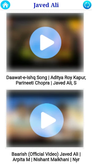Javed Ali All Video Songs Screenshot 2