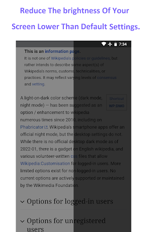 Blue Light Filter - Night Mode Screenshot 2