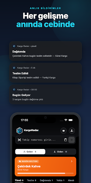 Kargo Radar - Kargo Takip Screenshot 2