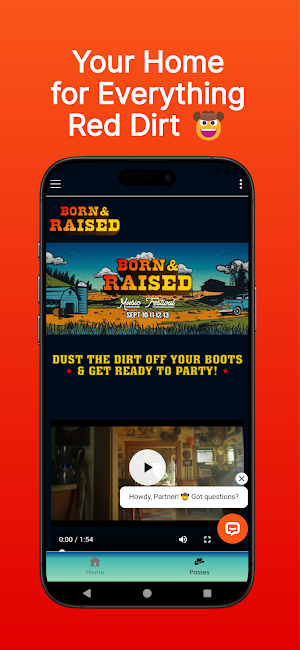 Born & Raised Music Festival Screenshot 0