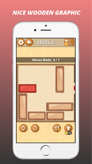 Wood Unblock Puzzle Game Screenshot 1