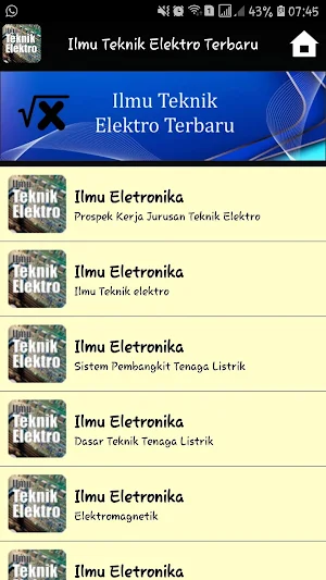 Ilmu Teknik Elektro Terbaru Screenshot 0