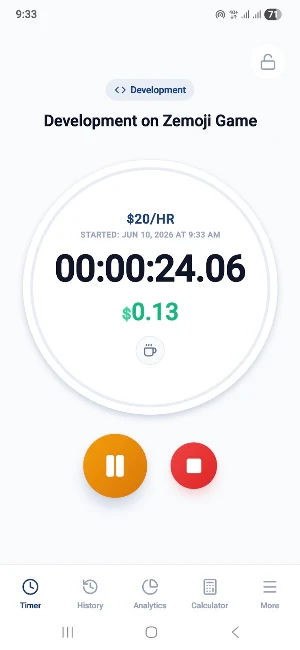 Billable: Time & Cost Tracker Screenshot 0