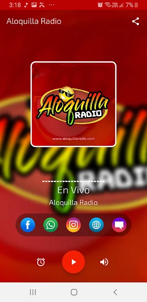 Aloquilla Radio Screenshot 1