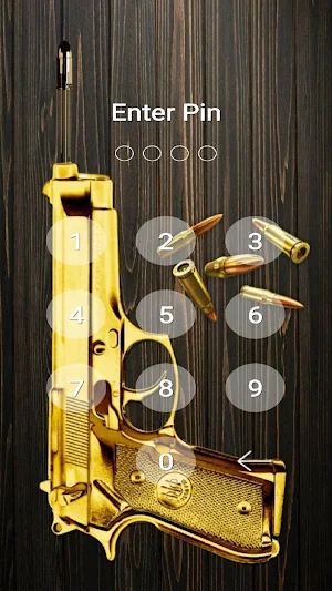 Revolver Fire Lock Screen 2022 Screenshot 2