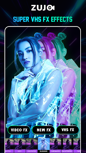 Zujo : Magic Video Editor & Magic Video Effects Screenshot 1