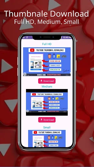 Video Thumbnail Downloader HD Screenshot 2