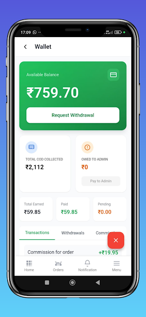 Wasgromart Delivery Screenshot 1