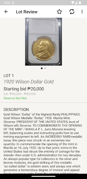 Moreton Auctions Screenshot 2