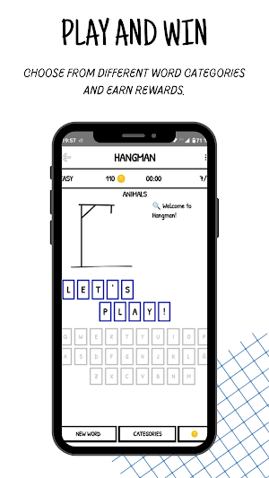 Hangman: Classic Word Game Screenshot 2