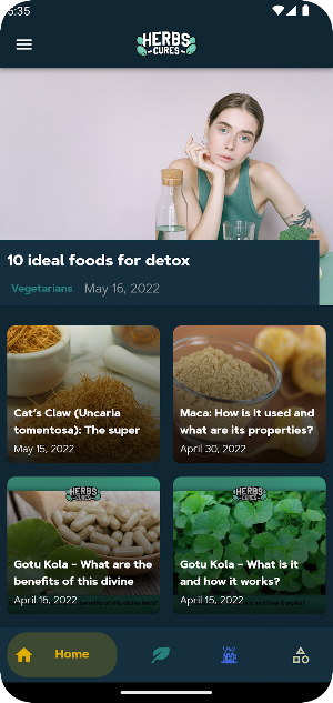 Herbs Cures Screenshot 1