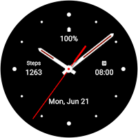 Minimal Analogue watch face