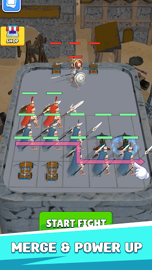 War Evolution: Merge Defense Screenshot 0