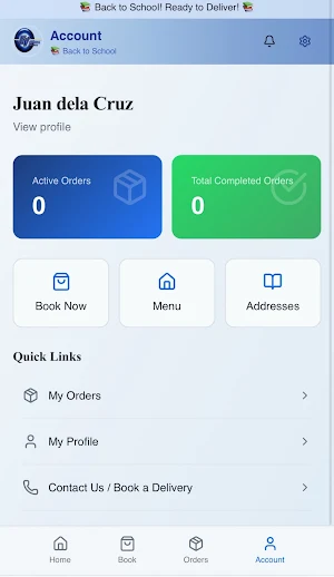 GV Express Services Screenshot 1