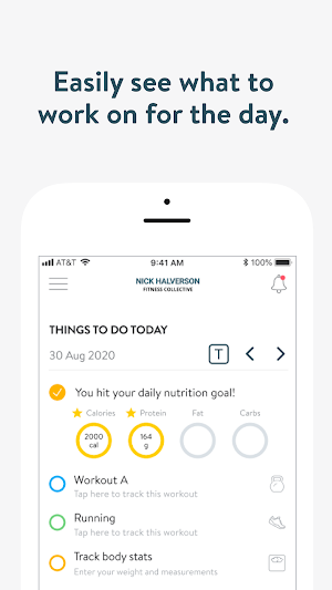 Nick Halverson Fitness Screenshot 2