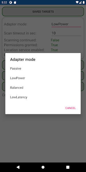 Bluetooth device searcher Screenshot 3