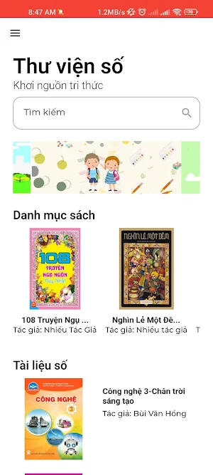 Thư Viện Điện Tử Screenshot 0