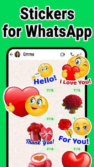 Stickers and emoji - WASticker Screenshot 0