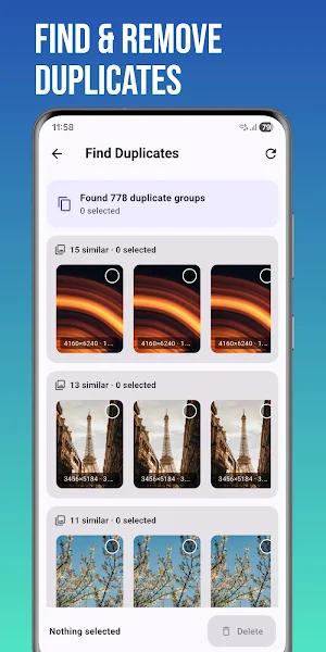 Swipr: Smart Gallery Cleaner Screenshot 3