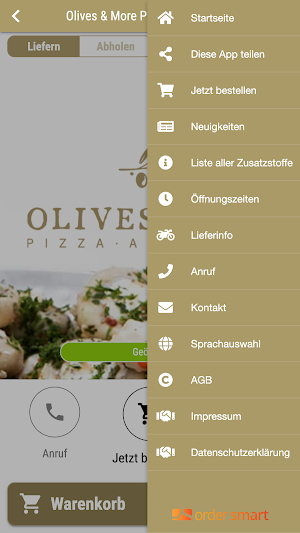 Olives & More Pizza Antipasti Screenshot 2