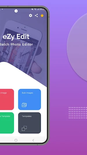 eZy Edit: Batch Photo Editor Screenshot 1