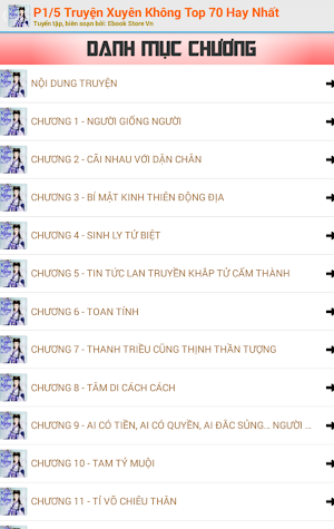 Truyện Xuyên Không Top 70 Hay Nhất Phần 1/5 Screenshot 3