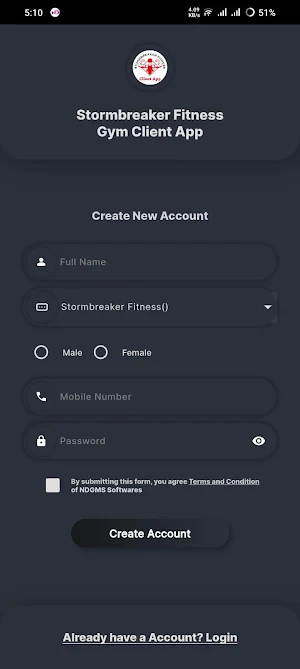 Stormbreaker Fitness Screenshot 2