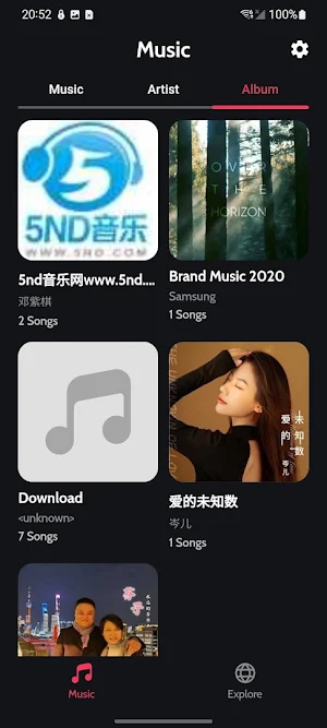 Offline music Player - Mume Screenshot 2