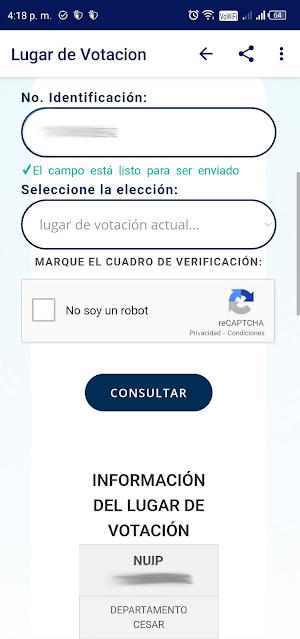 Lugar de Votación Colombia Screenshot 3