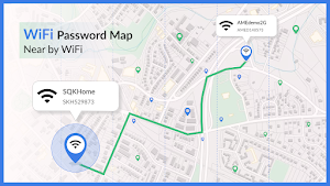 WiFi Password Map Screenshot 0