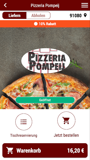 Pizzeria Pompeij Screenshot 0
