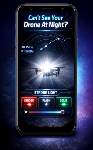 Drone Strobe Light Beacon App Screenshot 0
