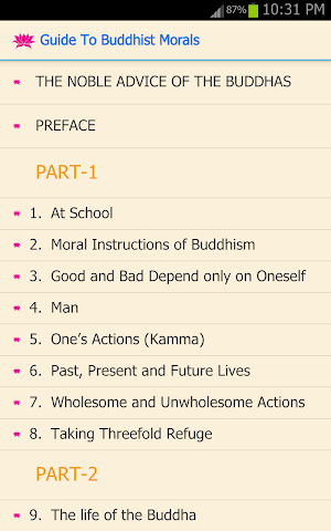 Guide To Buddhist Morals Screenshot 1