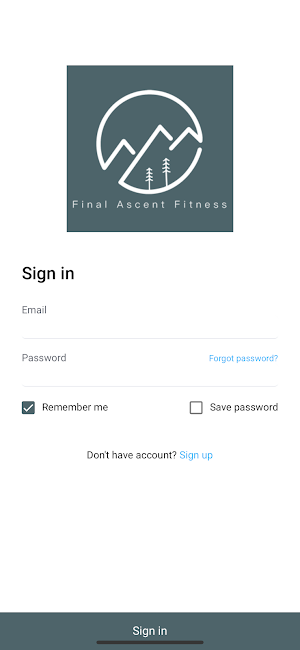 Final Ascent Fitness Screenshot 0