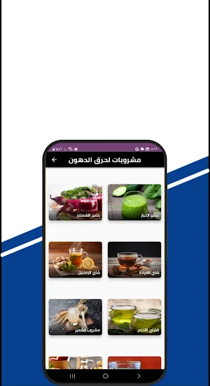 مشروبات لحرق الدهون Screenshot 0