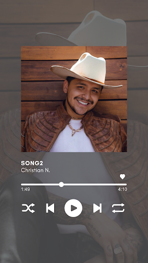 Music Christian Nodal Mp3 Screenshot 1