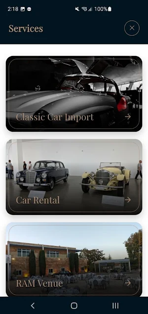 Royal Automobile Museum Screenshot 3