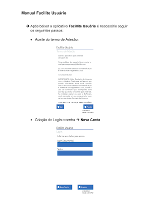 Facillite Usuário Screenshot 1