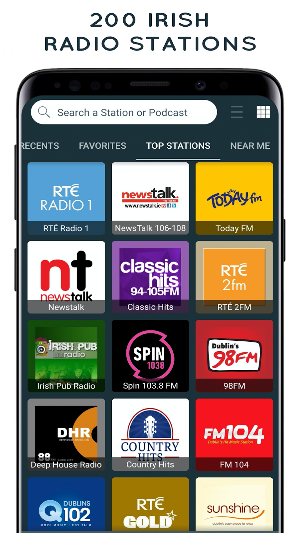 Radio Ireland - FM Radio and Internet Radio Screenshot 0