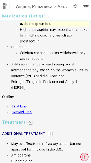 AHA Clinical Cardiac Consult Screenshot 3