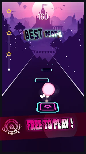 Wednesday Addams  Tiles Hop Screenshot 2