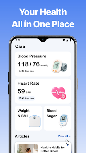 Blood Pressure: BP Tracker Screenshot 1